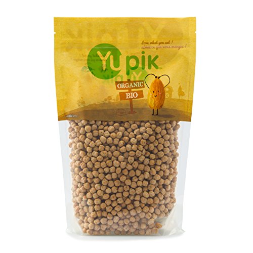Yupik Organic Raw Chickpeas, 2.2 lb, Non-GMO, Vegan, Gluten-Free